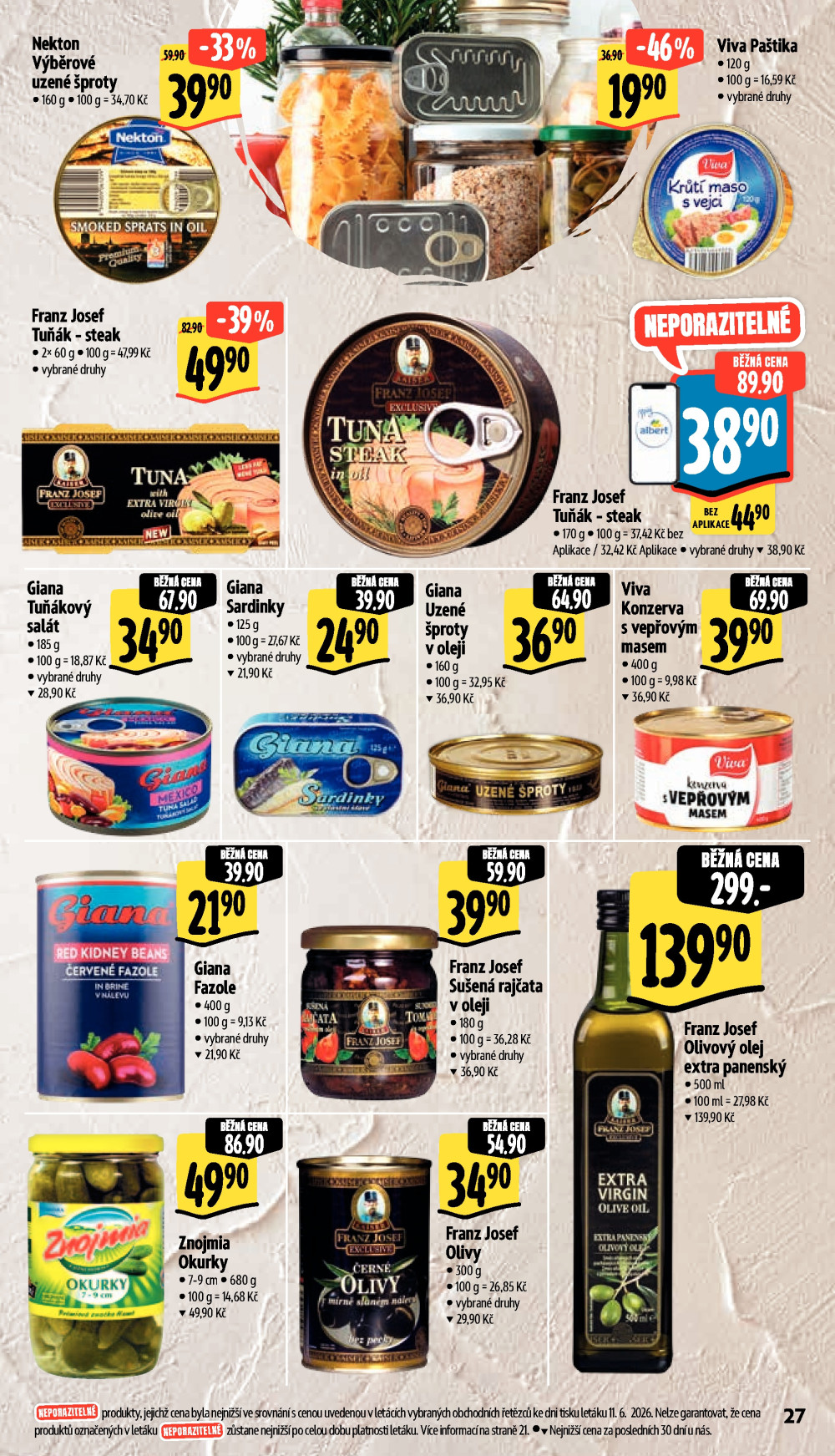 Leták Albert Supermarket leták - strana 37