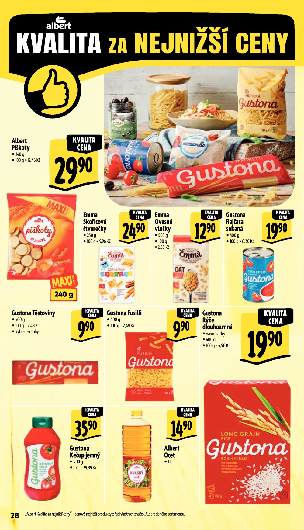 Leták Albert Supermarket leták - strana 38