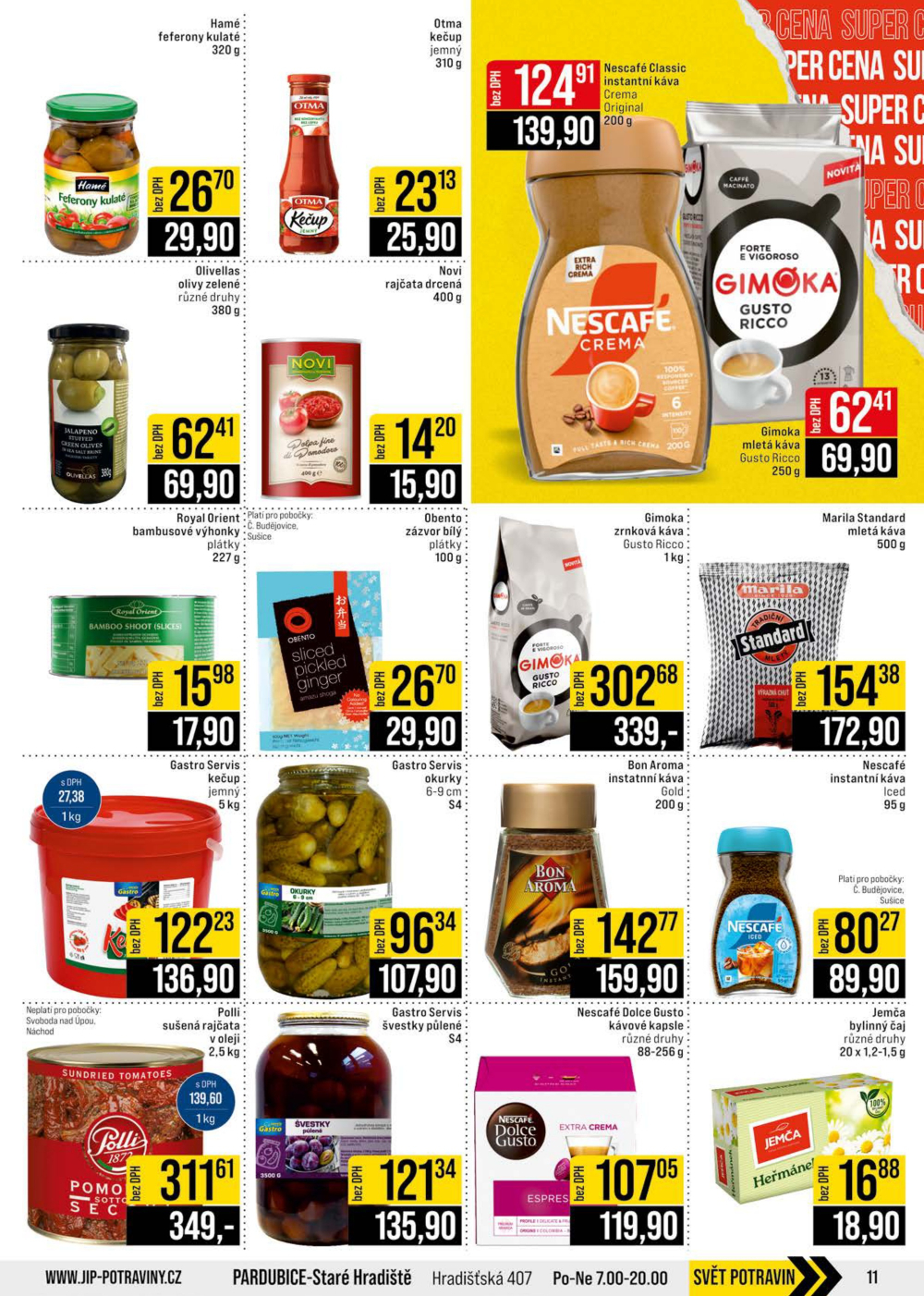 Leták JIP leták CC Cash & Carry - České Budějovice, Most, Náchod, Svoboda nad Úpou, Sušice - strana 11
