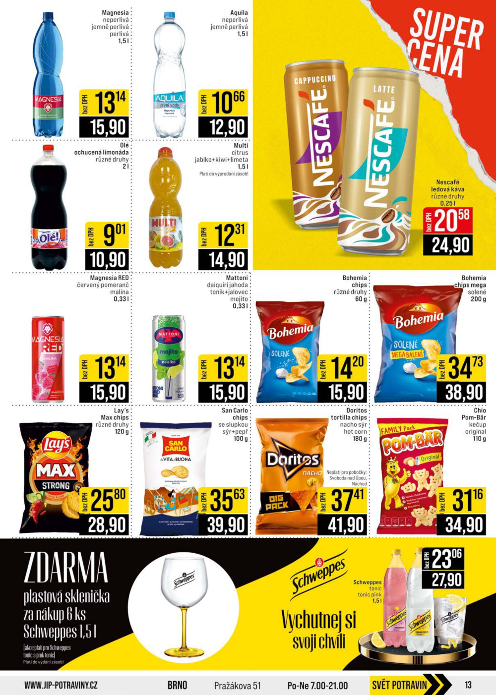 Leták JIP leták CC Cash & Carry - České Budějovice, Most, Náchod, Svoboda nad Úpou, Sušice - strana 13