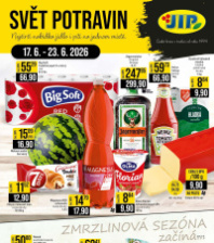 Akční leták JIP  CC Cash & Carry - Brno, Ostrava, Praha, Polička, Olomouc, Karlovy Vary, Zlín, Jilemnice, Pardubice