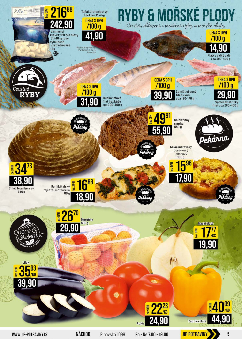 Leták JIP leták CC Cash & Carry - Brno, Ostrava, Praha, Polička, Olomouc, Karlovy Vary, Zlín, Jilemnice, Pardubice - strana 5