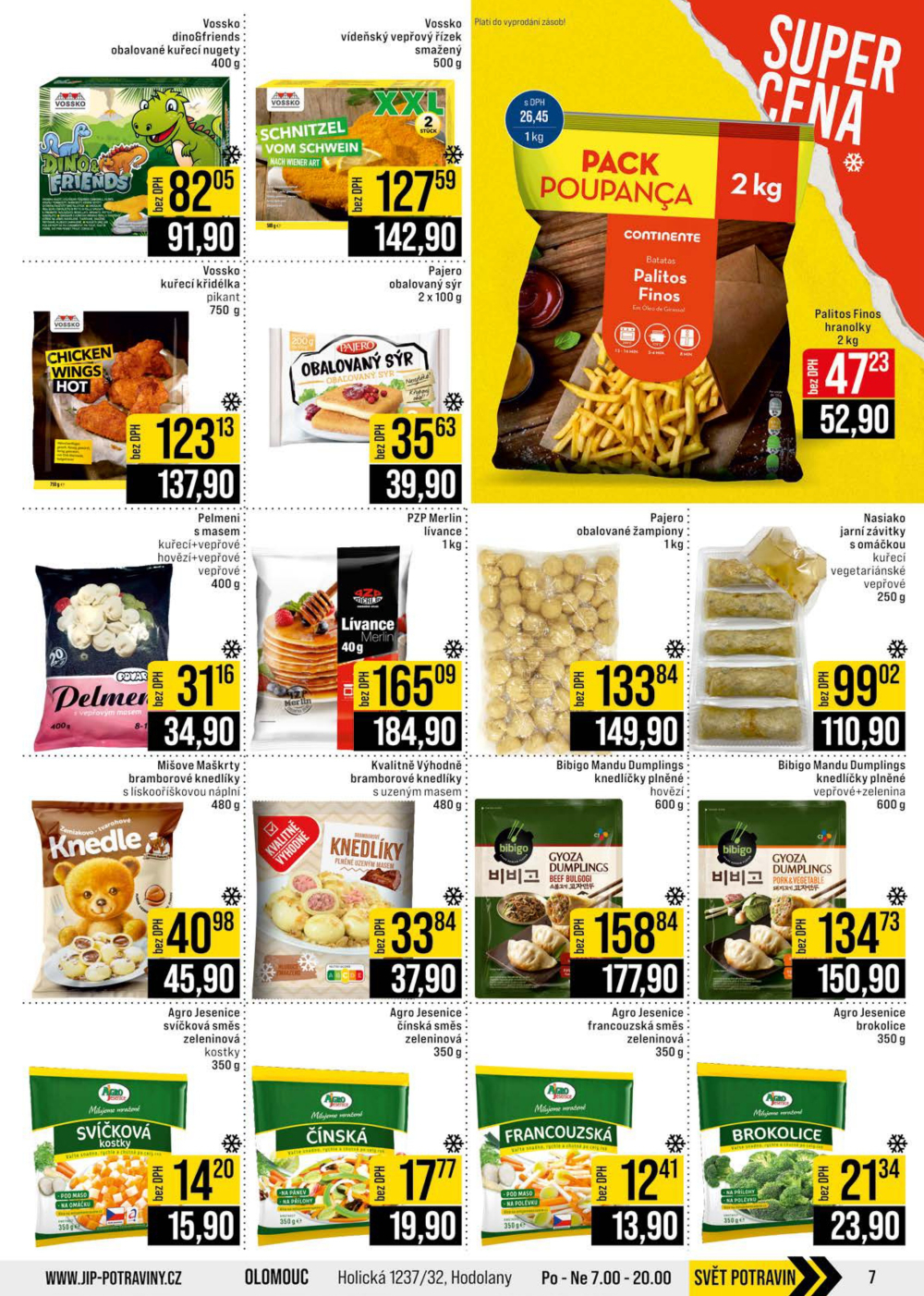 Leták JIP leták CC Cash & Carry - Brno, Ostrava, Praha, Polička, Olomouc, Karlovy Vary, Zlín, Jilemnice, Pardubice - strana 7