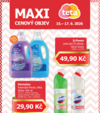 Akční leták Teta drogerie - Maxi cenový objev