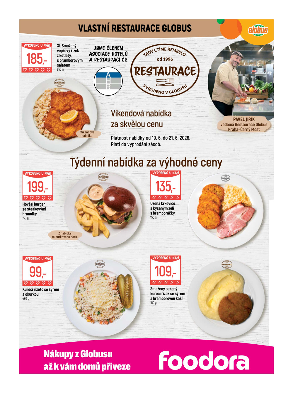 Leták Globus leták Praha - Černý Most - strana 8