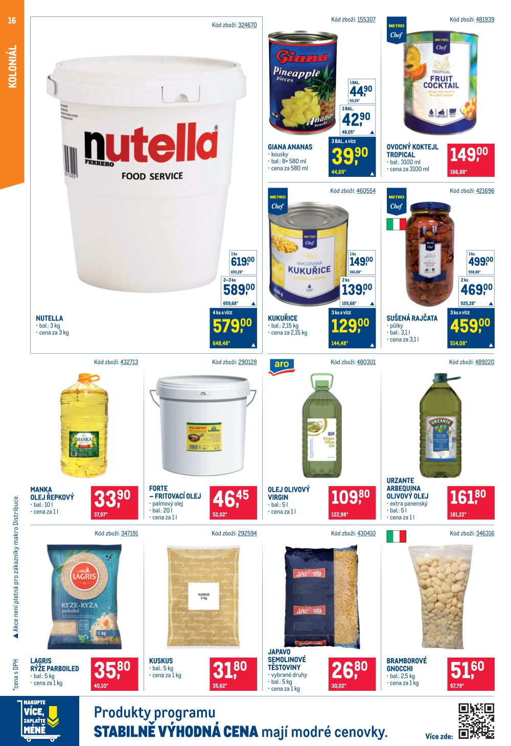 Leták Makro leták - Gastronomie - strana 16