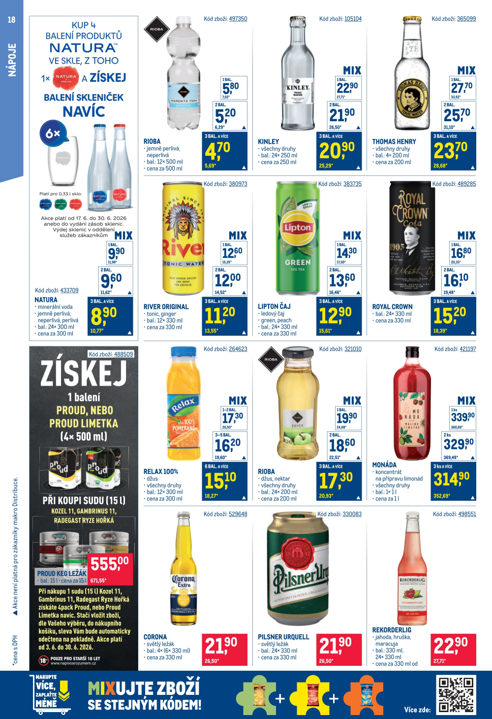 Leták Makro leták - Gastronomie - strana 18