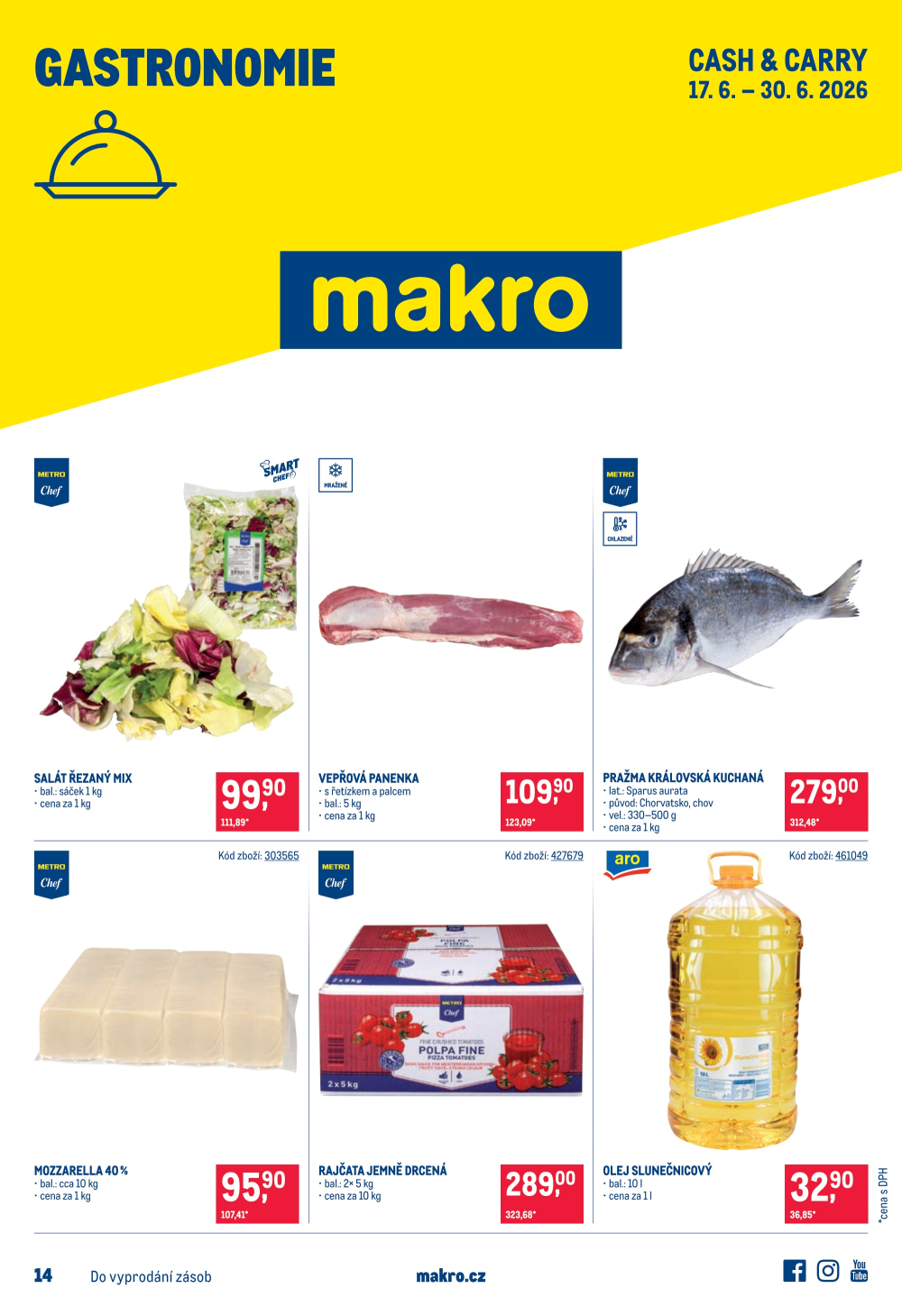 Leták Makro leták - Gastronomie - strana 1
