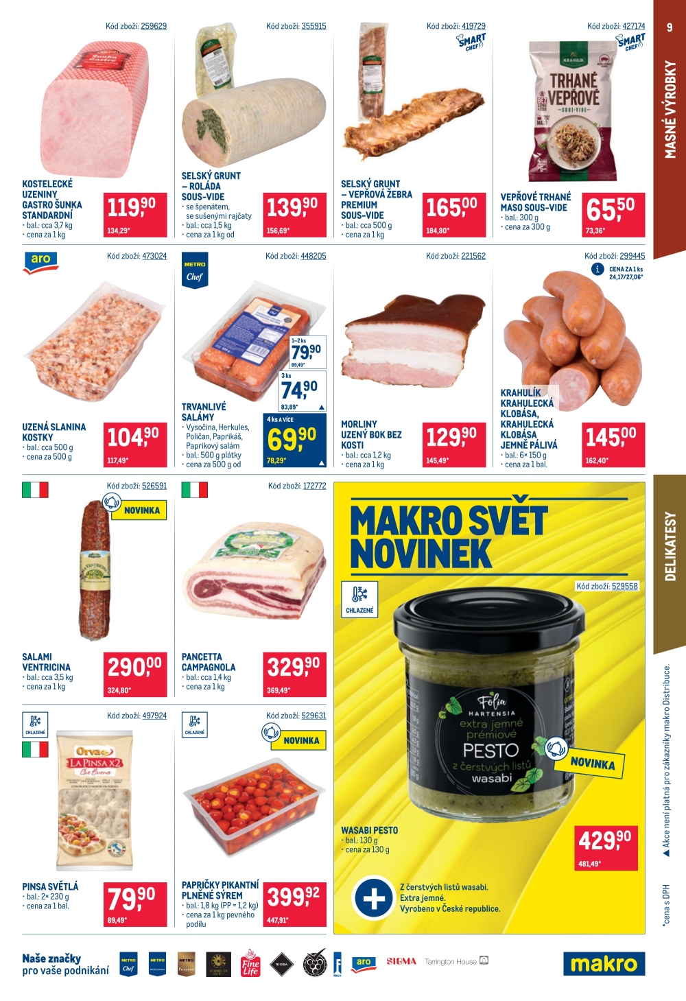 Leták Makro leták - Gastronomie - strana 9