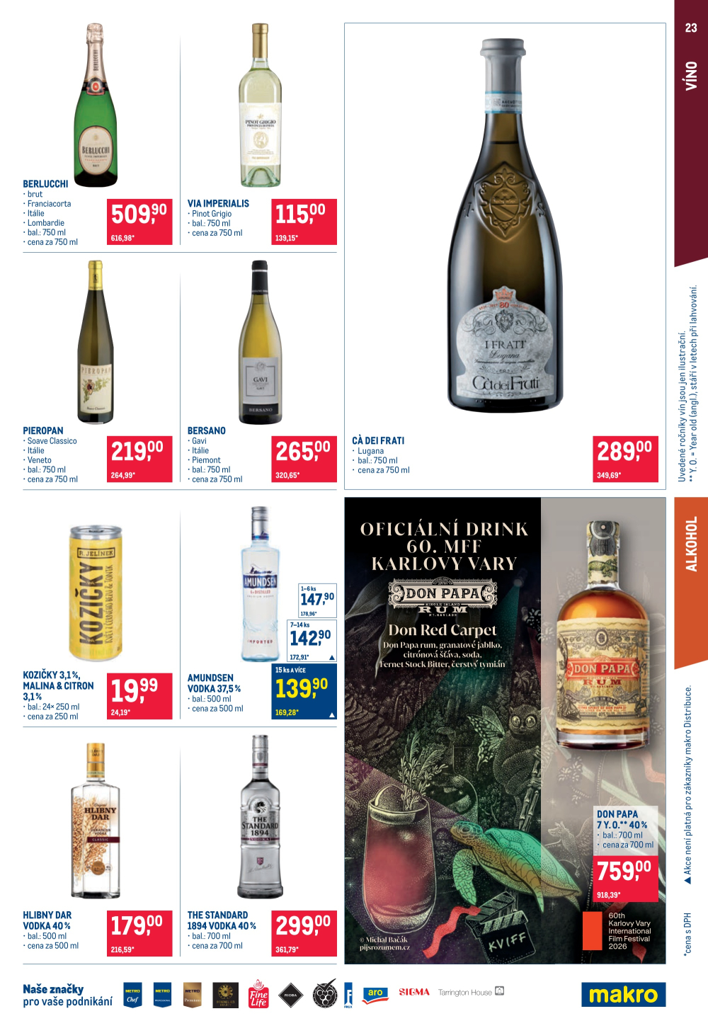 Leták Makro leták - Potraviny - strana 23