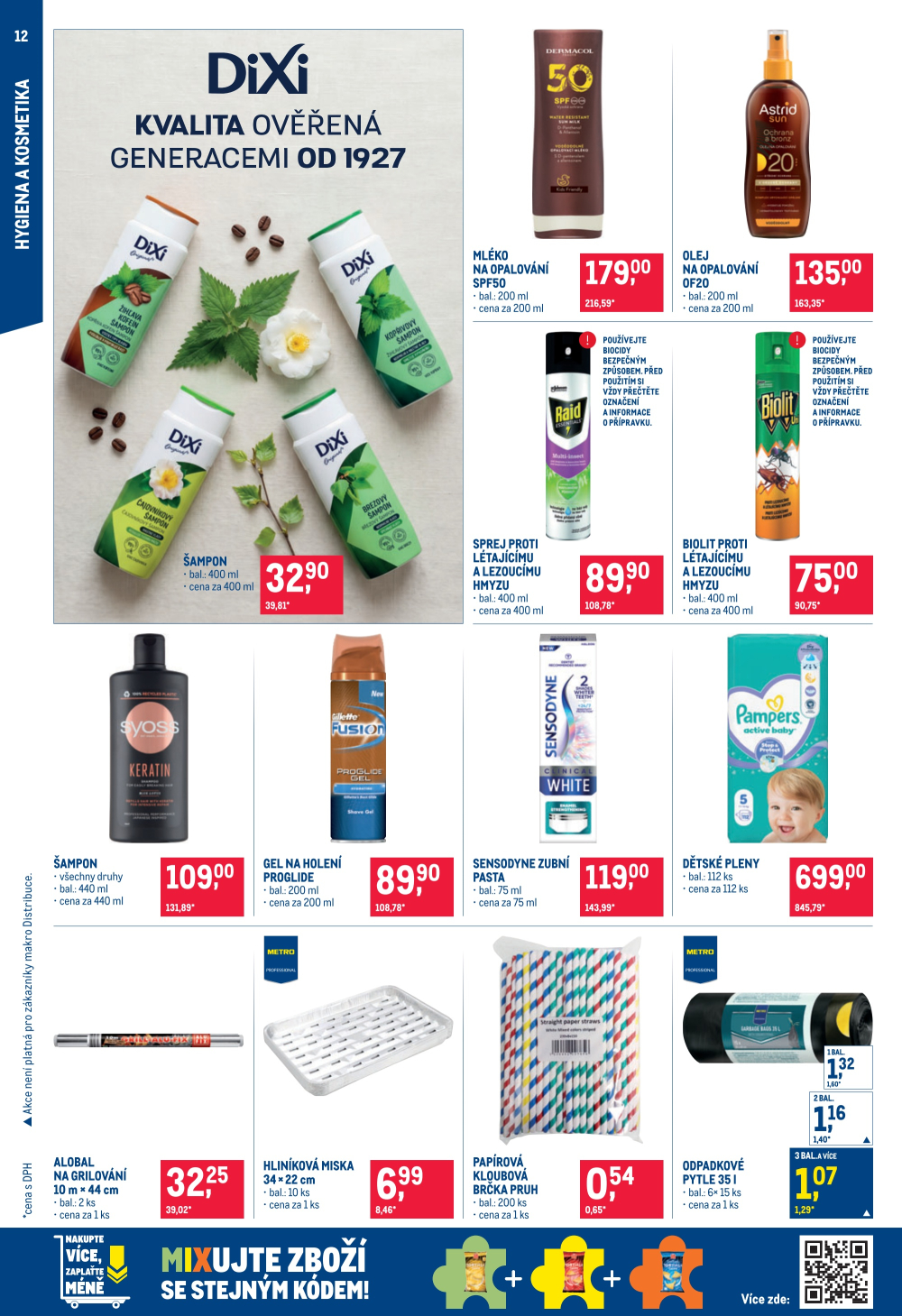 Leták Makro leták - Spotřební zboží, úklid, kosmetika - strana 12