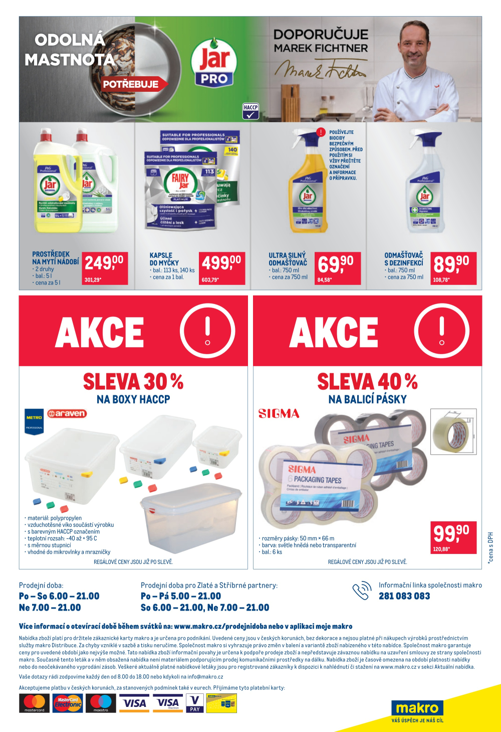 Leták Makro leták - Spotřební zboží, úklid, kosmetika - strana 13