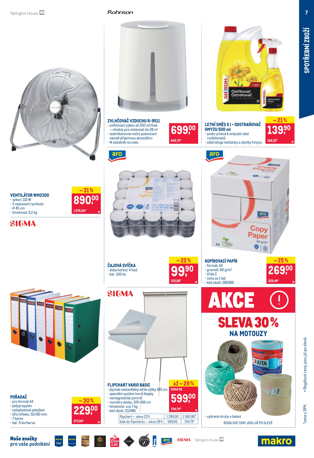 Leták Makro leták - Spotřební zboží, úklid, kosmetika - strana 7