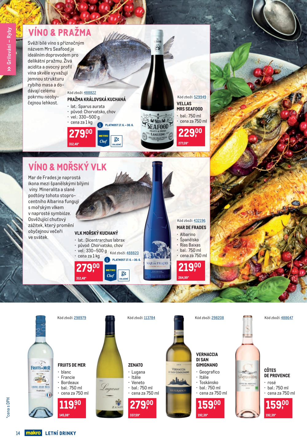 Leták Makro leták - Letní drinky - strana 14