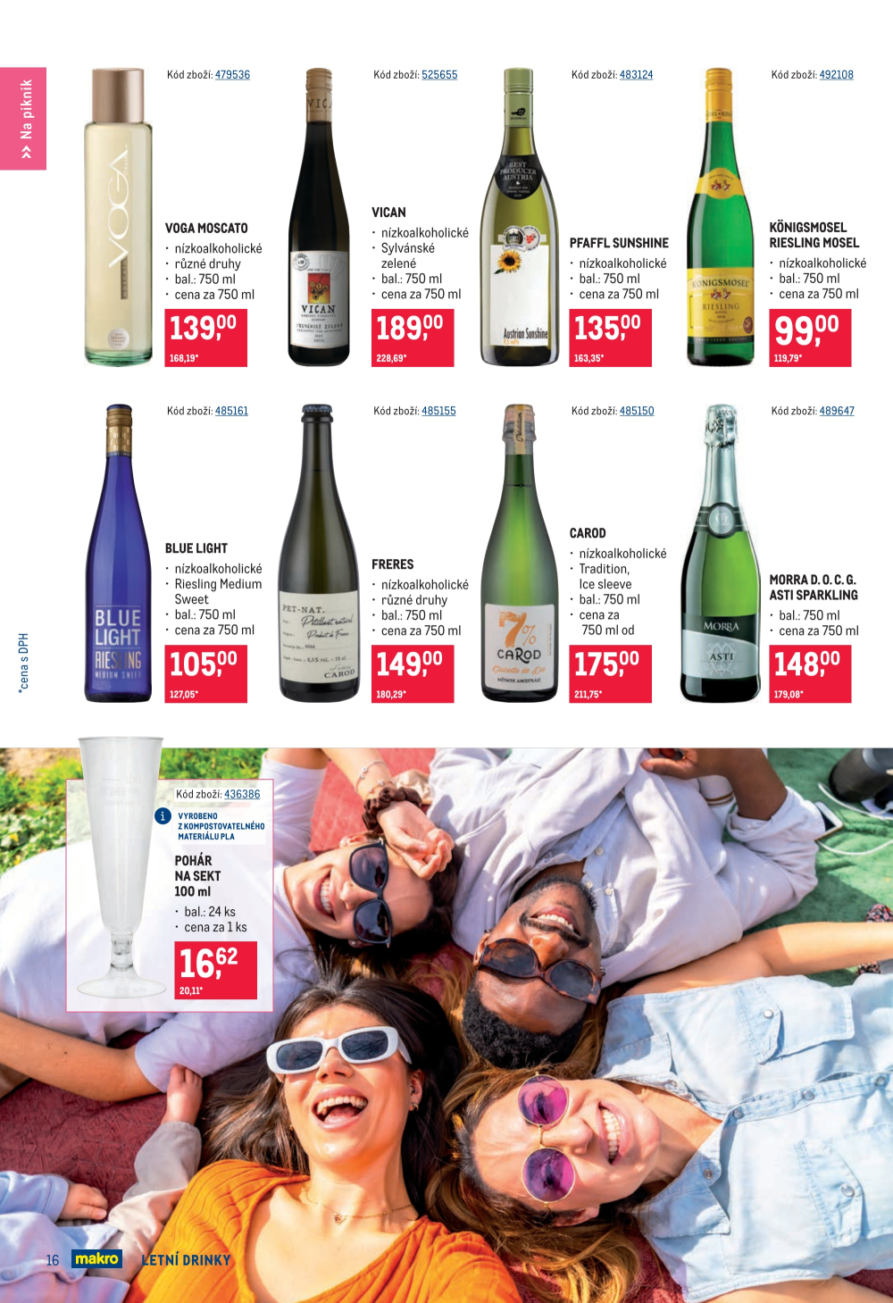 Leták Makro leták - Letní drinky - strana 16