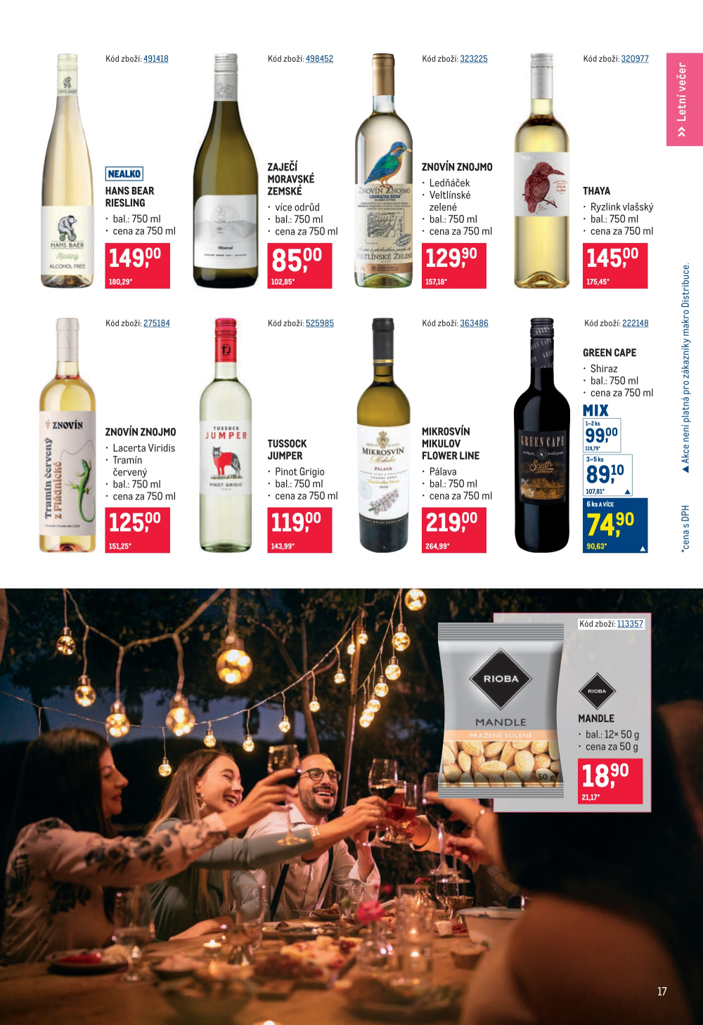 Leták Makro leták - Letní drinky - strana 17