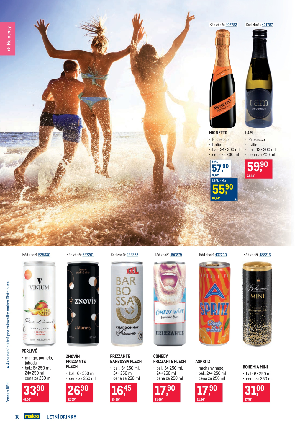Leták Makro leták - Letní drinky - strana 18