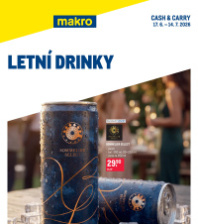 Akční leták Makro  - Letní drinky