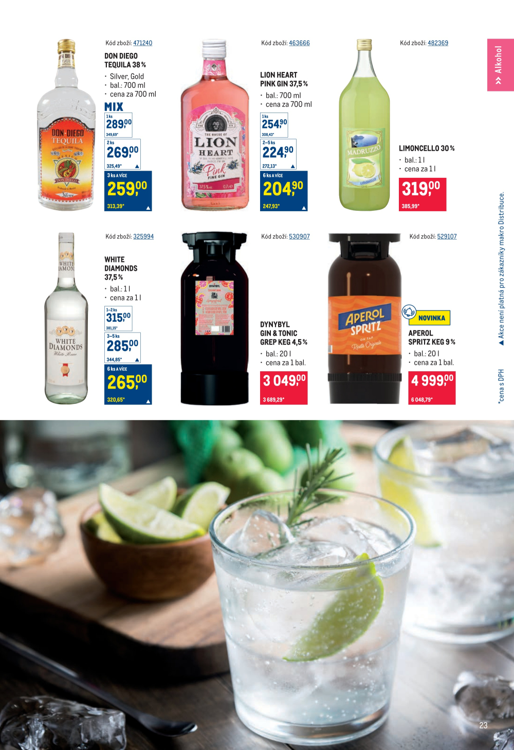 Leták Makro leták - Letní drinky - strana 23