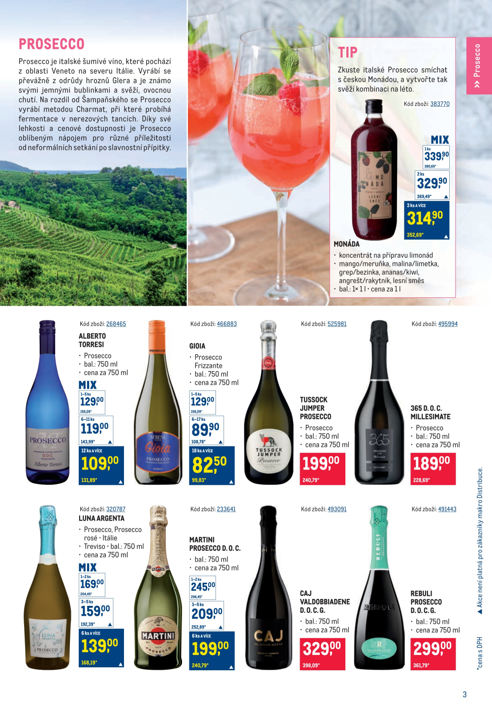 Leták Makro leták - Letní drinky - strana 3