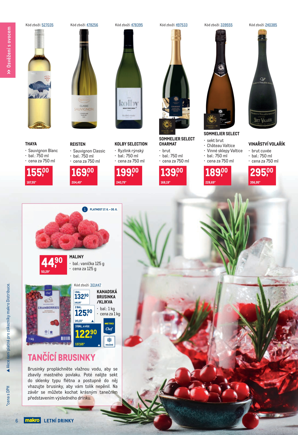 Leták Makro leták - Letní drinky - strana 6