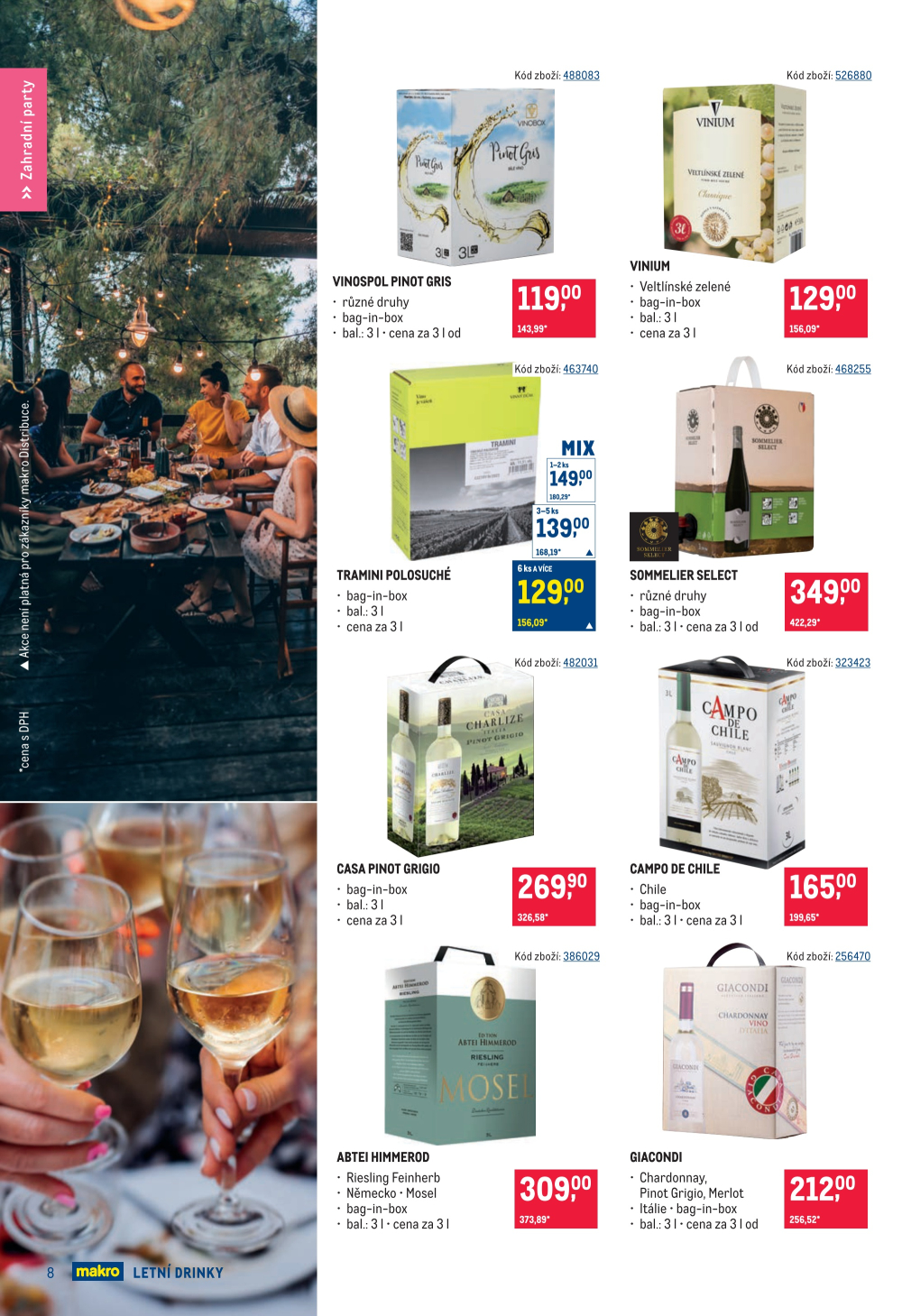 Leták Makro leták - Letní drinky - strana 8