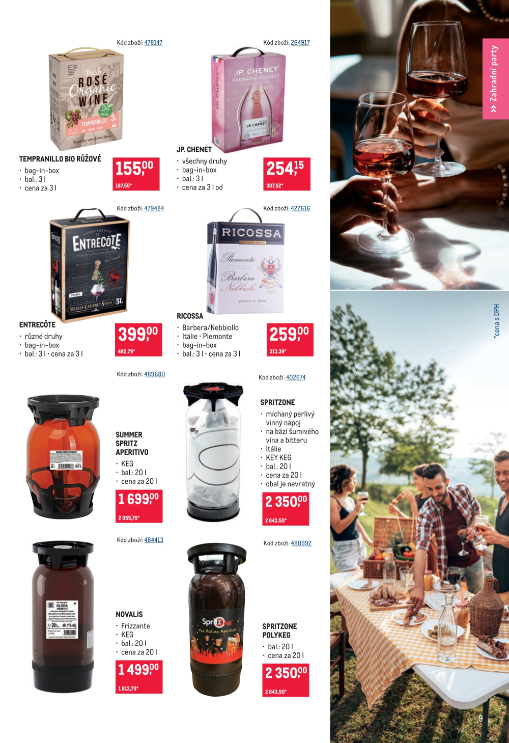 Leták Makro leták - Letní drinky - strana 9