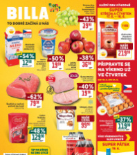 Akční leták BILLA malý 