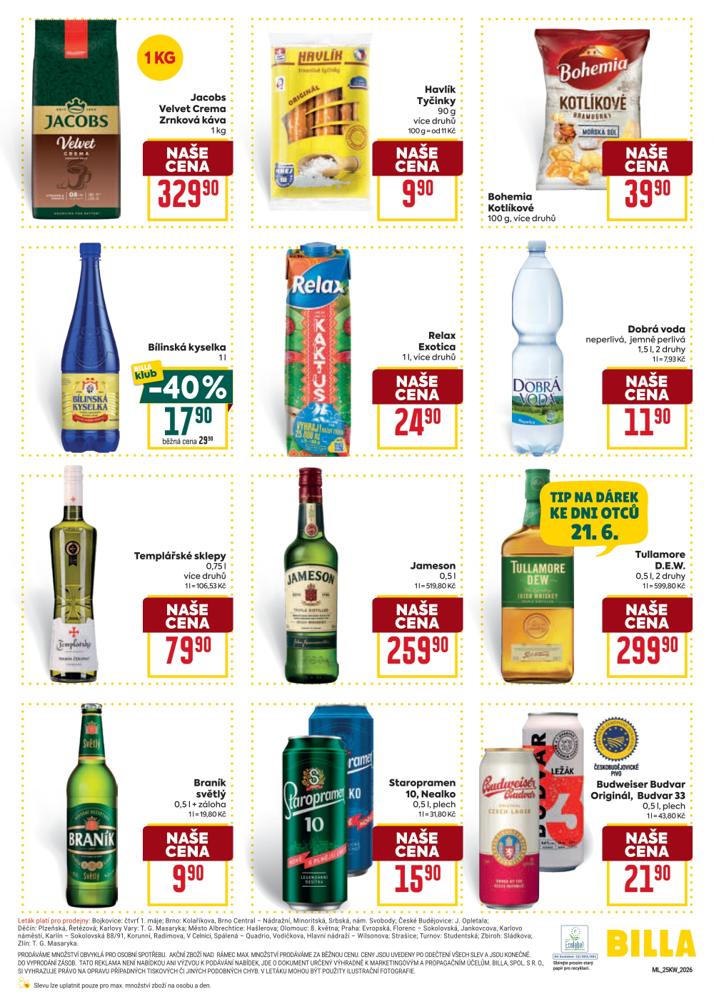 Leták BILLA malý leták - strana 6
