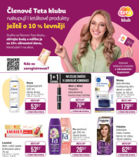 Akční leták Teta drogerie - Teta klub