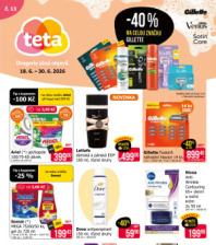 Akční leták Teta drogerie 