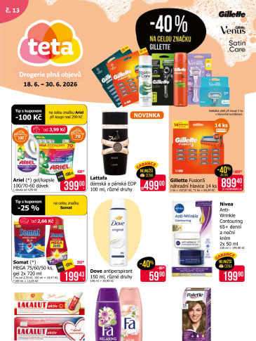 Teta drogerie leták