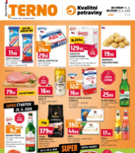 Akční leták Terno  - Prachatice, Tábor, Strakonice, Blatná