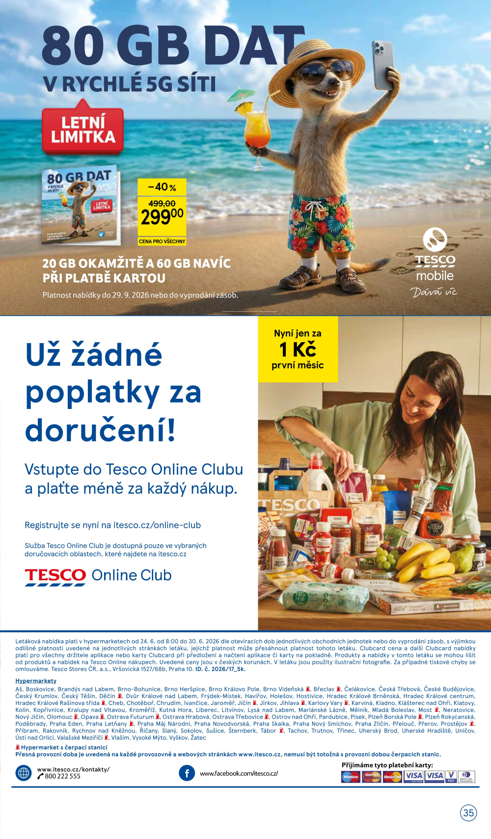 Leták Tesco hypermarket leták - strana 35