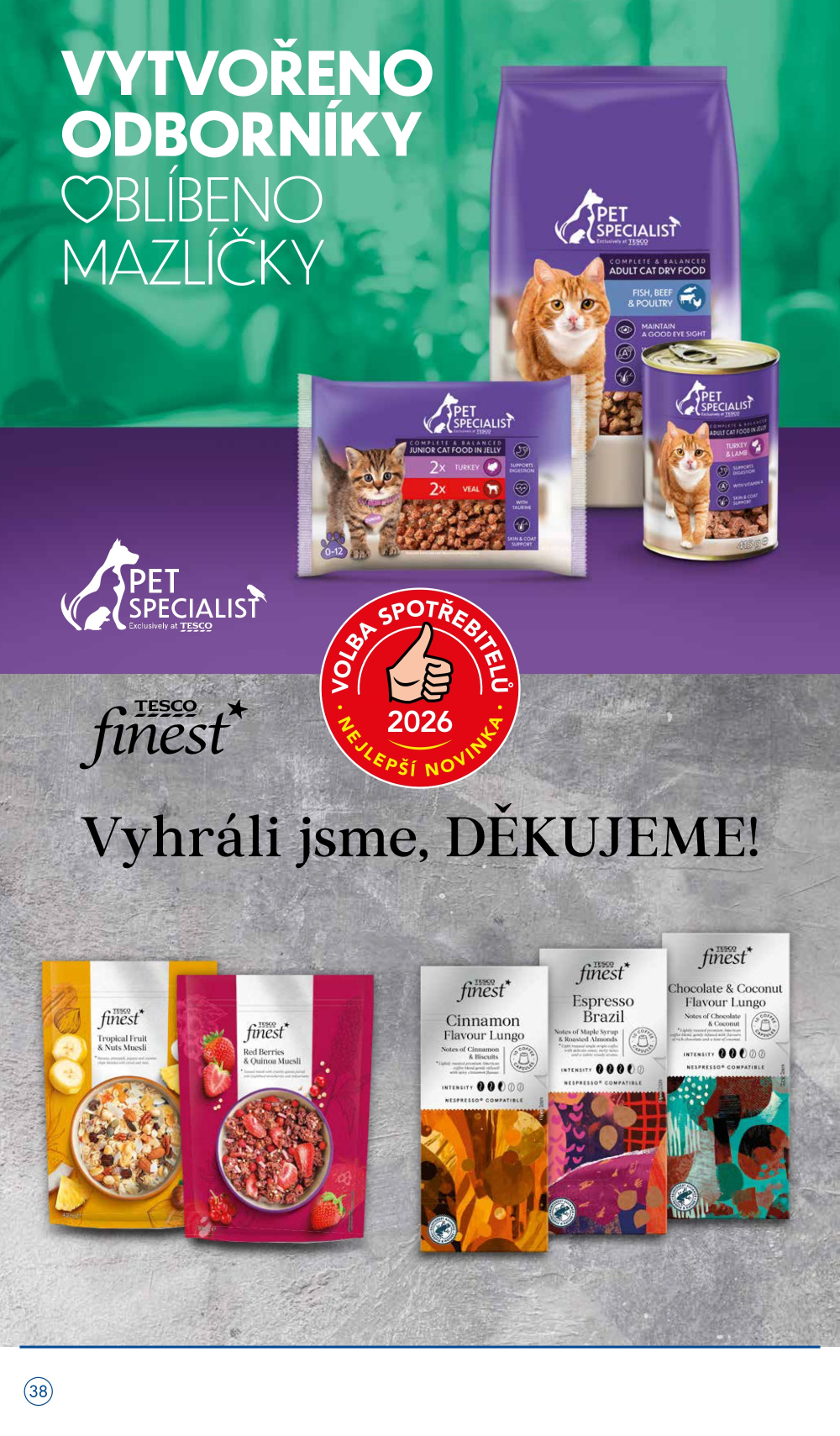 Leták Tesco hypermarket leták - strana 38