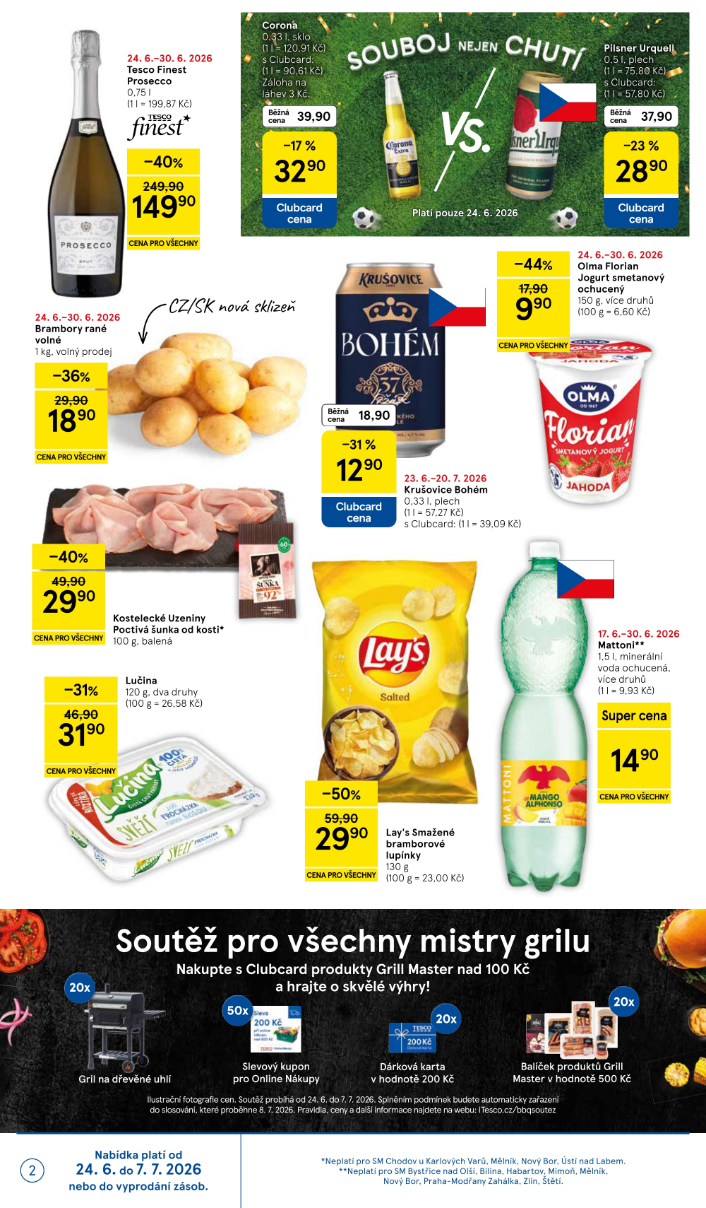 Leták Tesco supermarket leták - strana 2