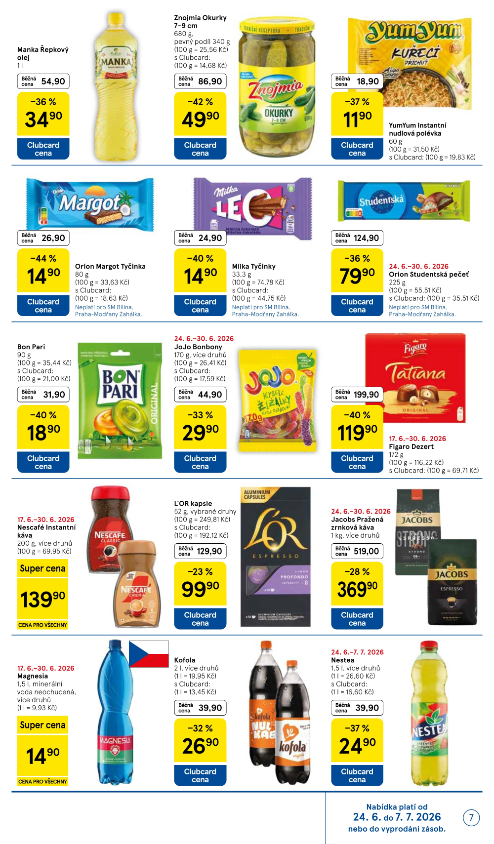 Leták Tesco supermarket leták - strana 7