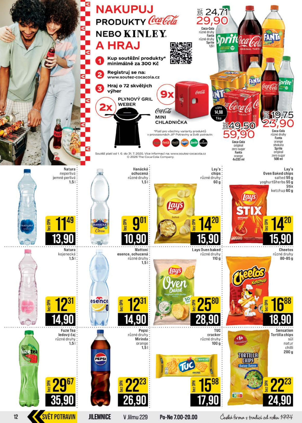 Leták JIP leták CC Cash & Carry - Brno, Ostrava, Praha, Polička, Olomouc, Karlovy Vary, Zlín, Jilemnice, Pardubice - strana 12
