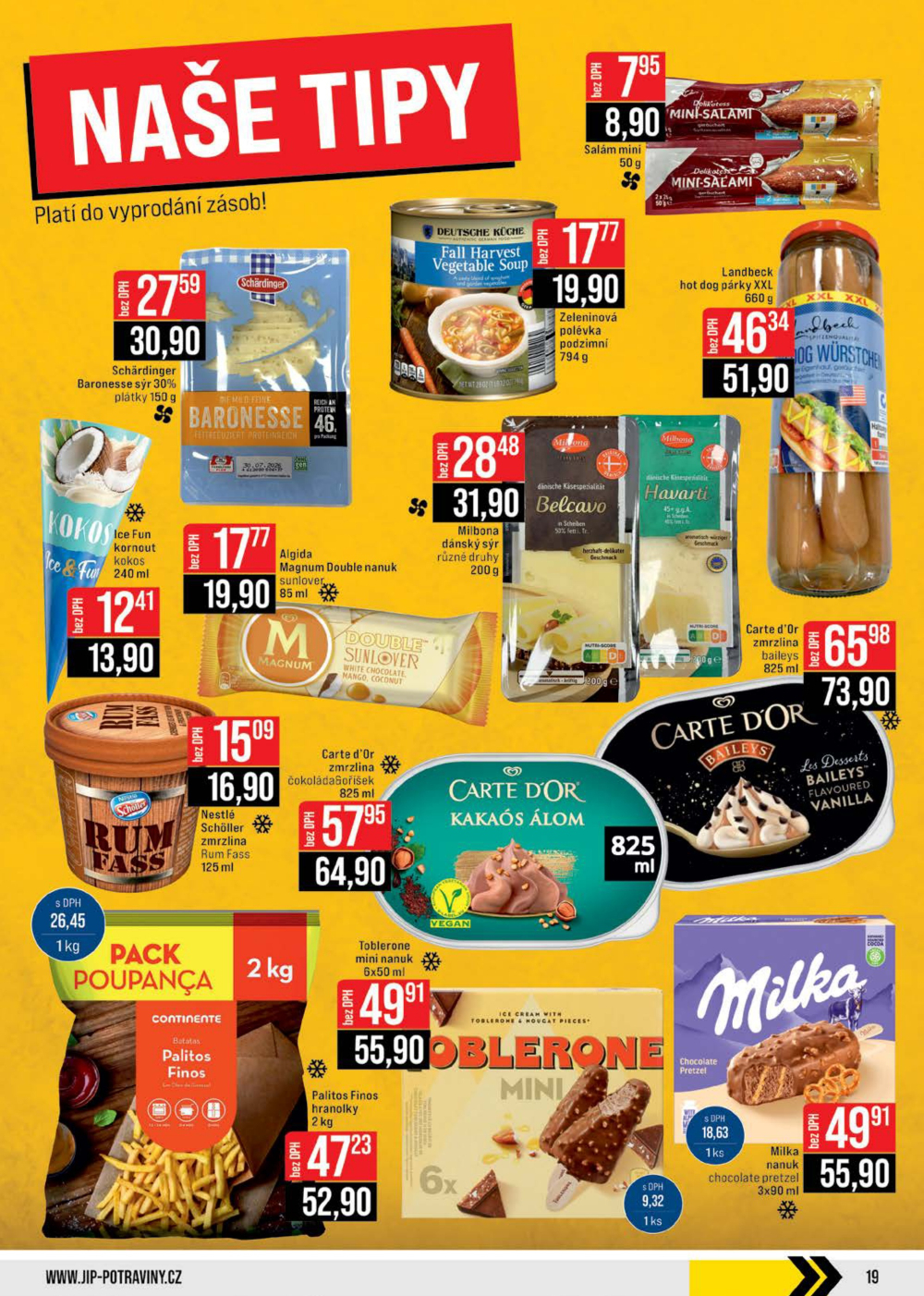 Leták JIP leták CC Cash & Carry - České Budějovice, Most, Náchod, Svoboda nad Úpou, Sušice - strana 19