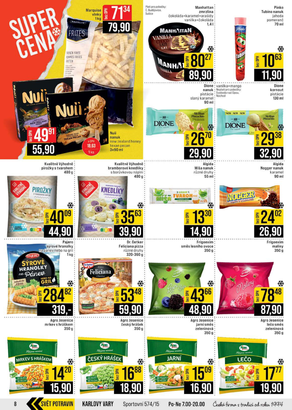 Leták JIP leták CC Cash & Carry - České Budějovice, Most, Náchod, Svoboda nad Úpou, Sušice - strana 8