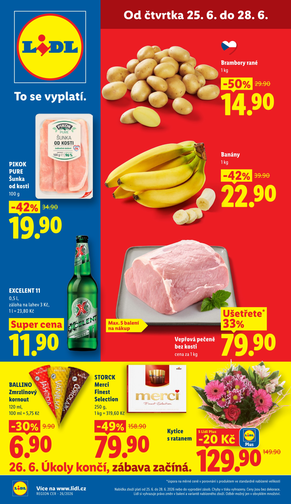 Leták Lidl leták od čtvrtka - strana 1