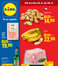 Akční leták Lidl  od čtvrtka