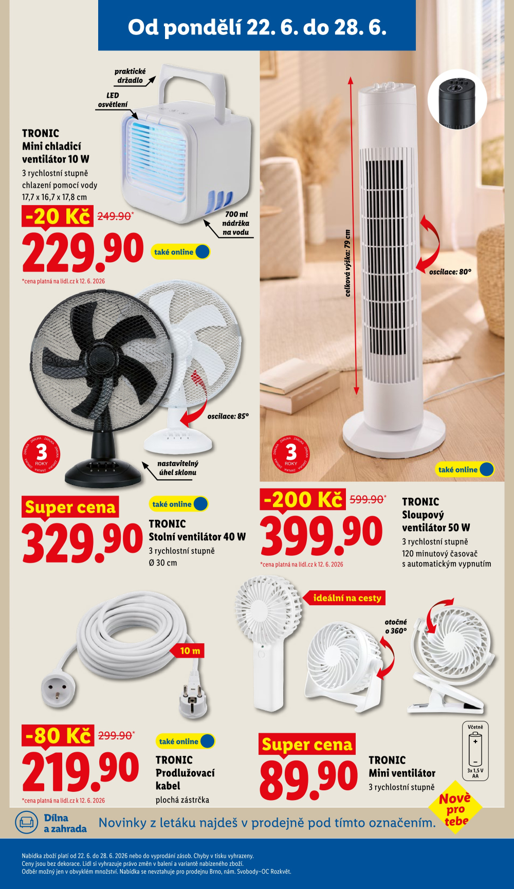 Leták Lidl leták - Nabídka spotřebního zboží - strana 13