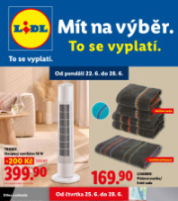 Akční leták Lidl  - Nabídka spotřebního zboží