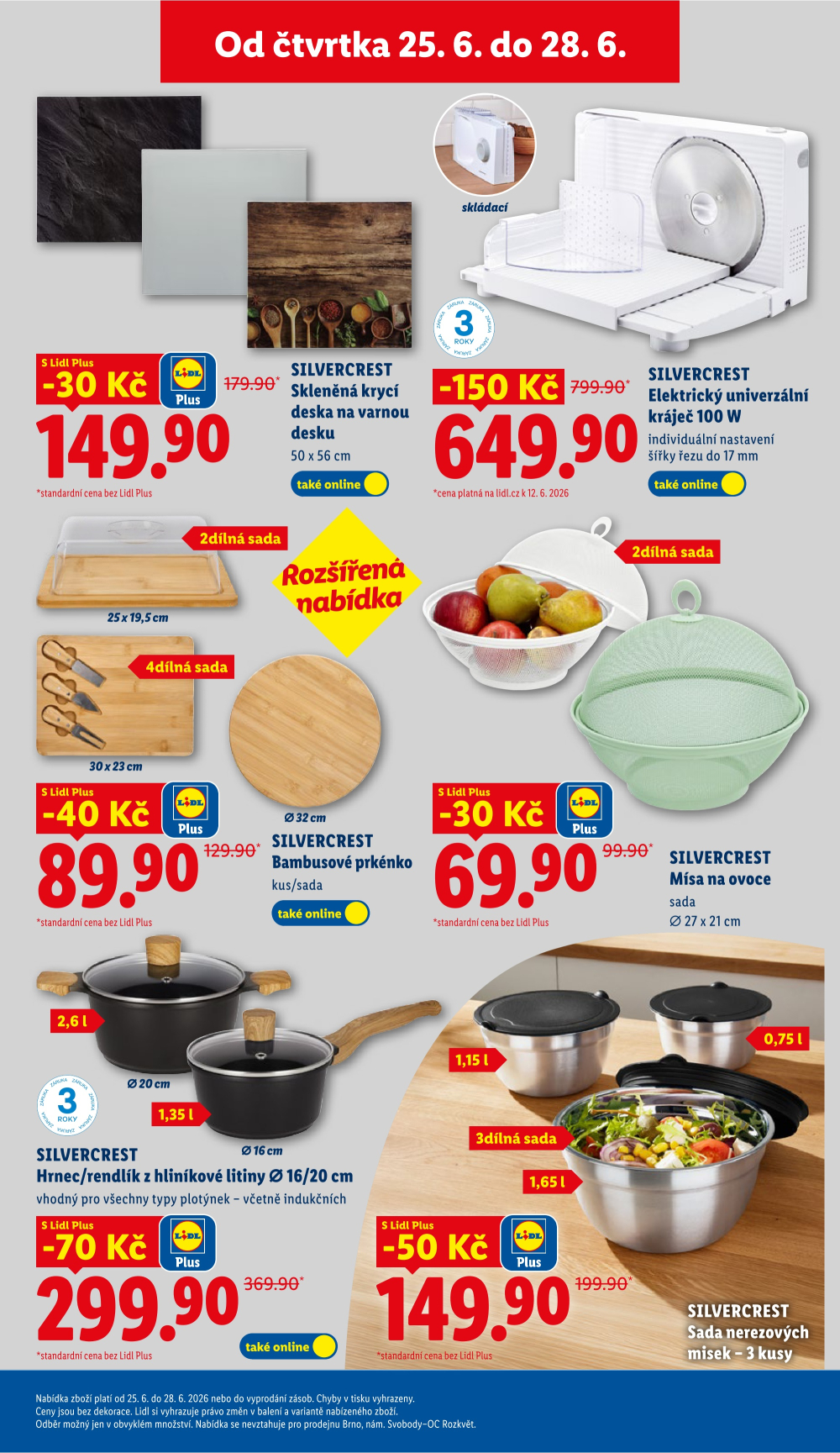 Leták Lidl leták - Nabídka spotřebního zboží - strana 25