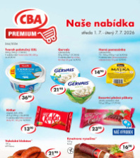 Akční leták CBA Premium 