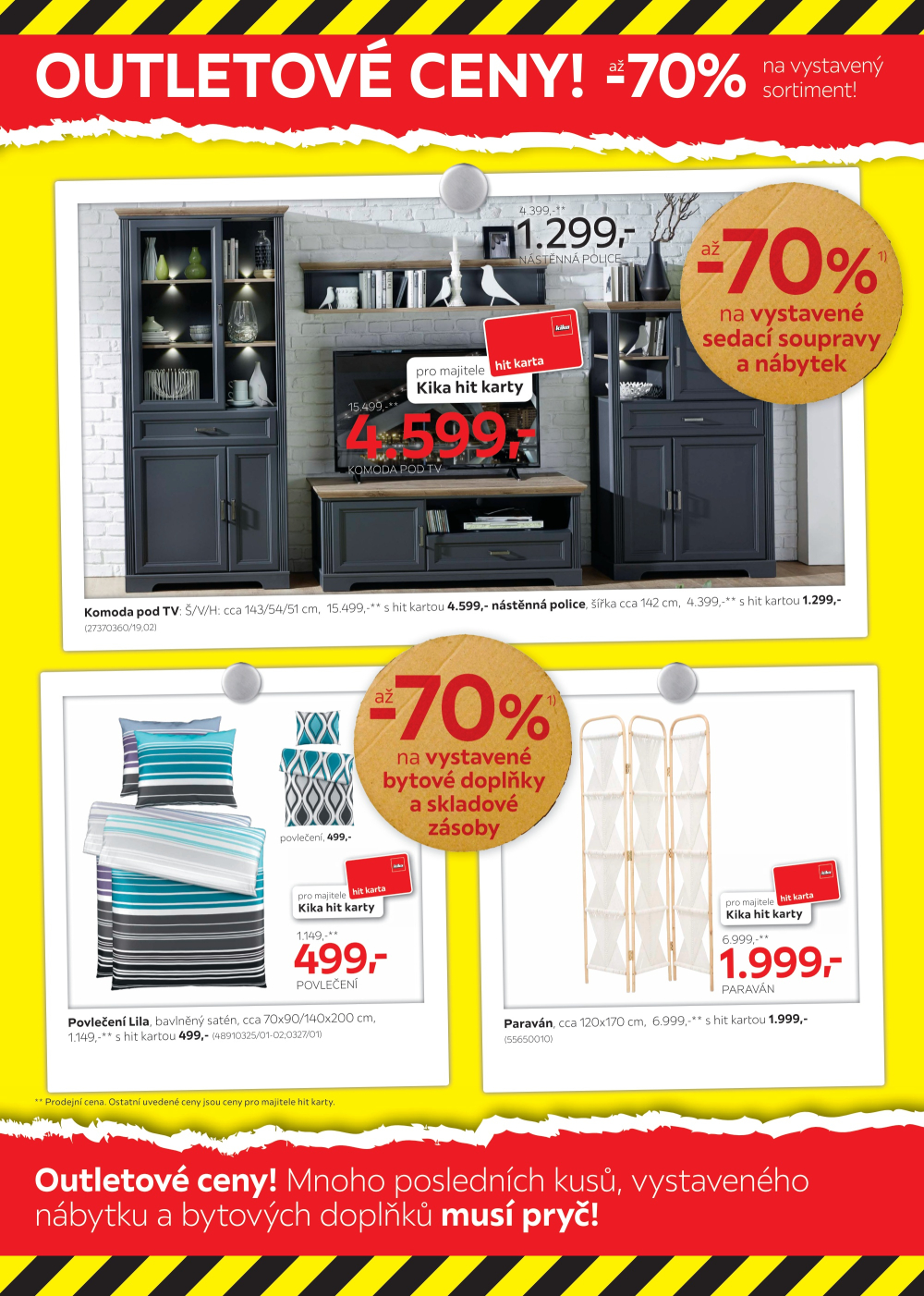 Leták Kika Nábytek leták - Nový Kika outlet - strana 2