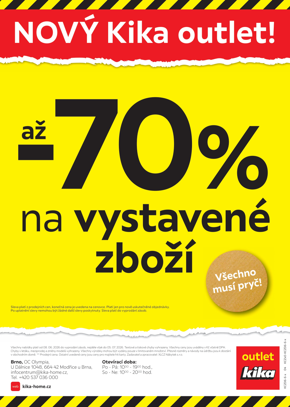 Leták Kika Nábytek leták - Nový Kika outlet - strana 4