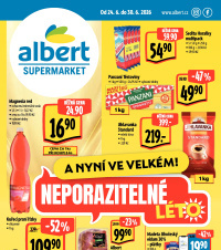 Akční leták Albert Supermarket 
