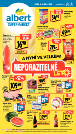 Albert Supermarket leták